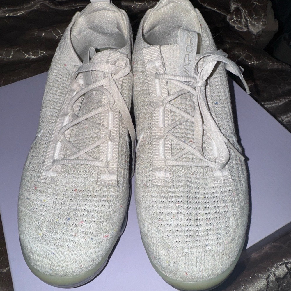 Nike White Knit Sneakers